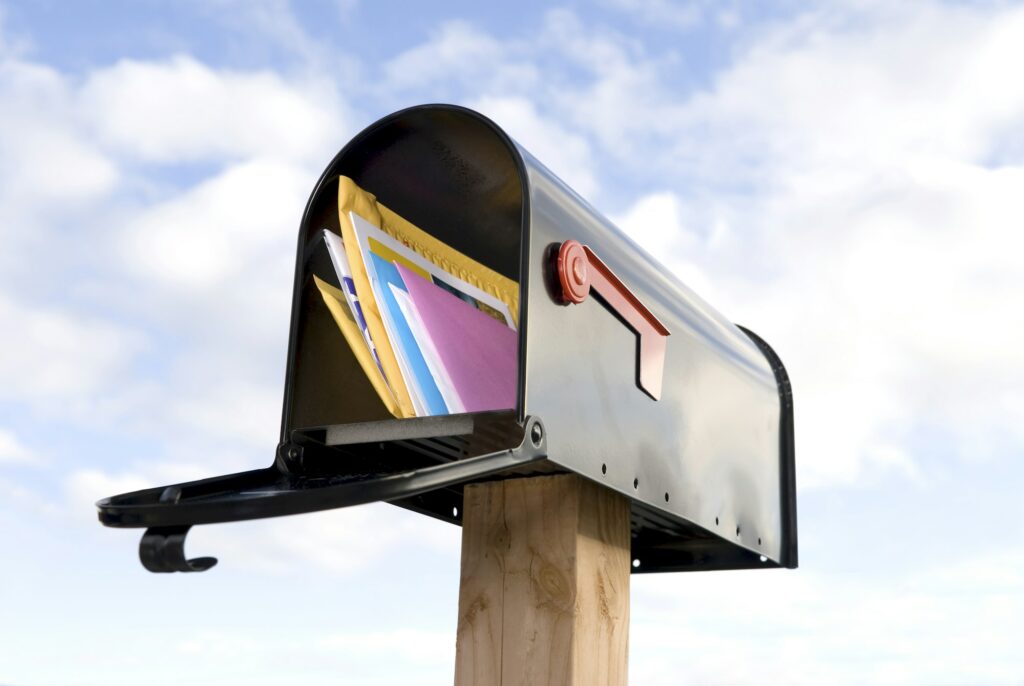 Mailbox and mail